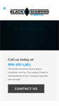 Mobile Screenshot of blackdiamonditservices.com